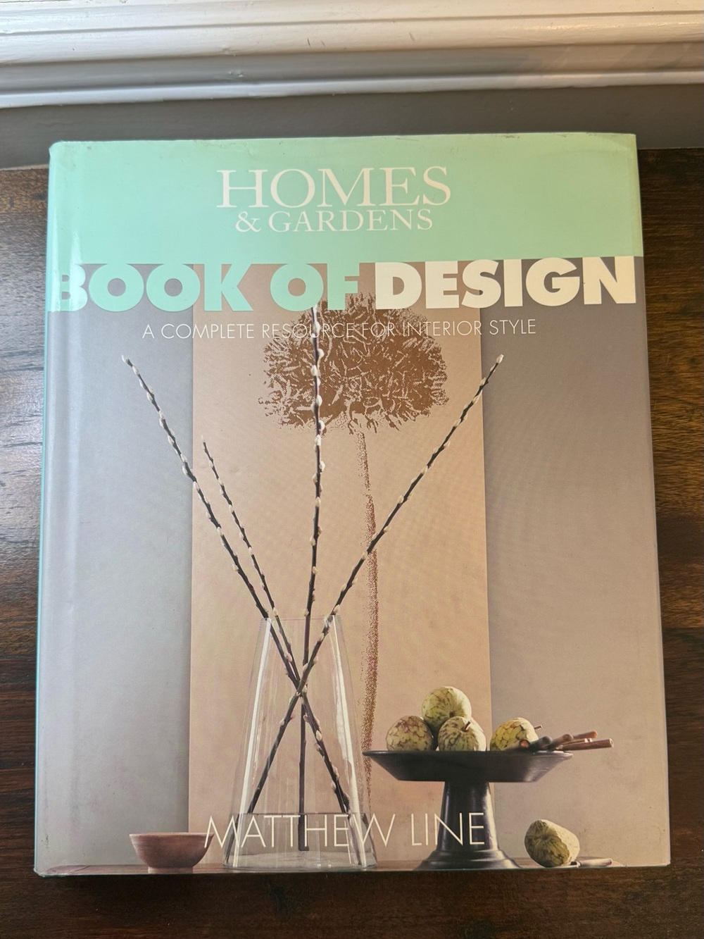 : Book of Design by Matthew Line - Mint & Gray